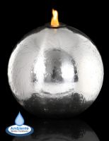 Tacana 30cm Stainless Steel Sphere, Fire and Water Feature